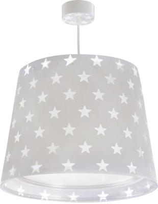 Dalber hanglamp Stars glow in the dark 33 cm E27 60W grijs