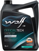 Wolf motorolie "officialtech sp". motoroil 0w30 5l off.tech sp - thumbnail