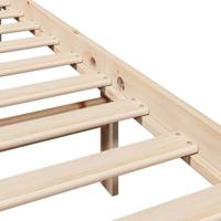 Bedframe zonder matras massief grenenhout 90x200 cm - thumbnail