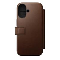 Nomad Modern Leather Folio iPhone 17 bruin - thumbnail