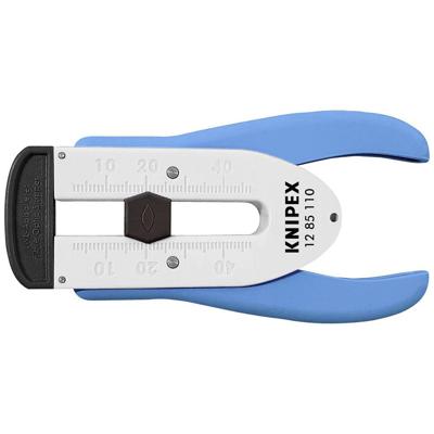 Knipex 12 85 110 SB Abisolierwerkzeug f. Glasfaserkabel Stripgereedschap Geschikt voor: Ronde kabel