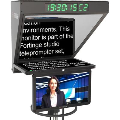 Fortinge ROBO IP 24 inch studio teleprompter with ip input for ptz cameras