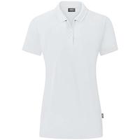 JAKO C6320D Polo Organic Dames - Wit - 44 - thumbnail
