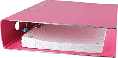 Ordner elba smart a4 80mm pp roze | 10 stuks