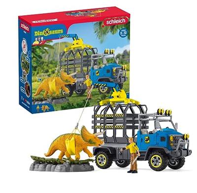 Schleich dinosaurs truckmissie 42565 - thumbnail
