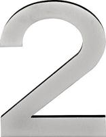 Formani Square LSQHN250 huisnummer - mat RVS - thumbnail