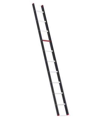 Altrex rechte ladder - Nevada - max. werkhoogte 4 m - 1 x 10 sporten - enkel
