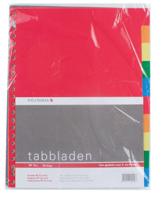 Tabbladen A4 23R Plastic blanco 10-Deli - thumbnail