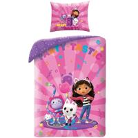 Gabby&apos;s Dollhouse dekbedovertrek Party - 100 x 135 cm - Katoen - thumbnail