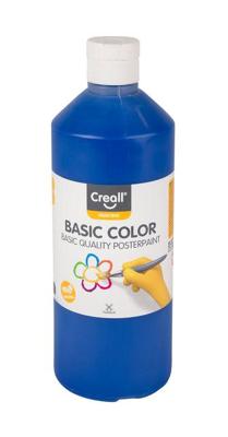 Plakkaatverf creall basic donkerblauw 500ml | 6 stuks