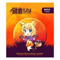 Hatsune Miku Pin Badge Halloween Limited Edition Kagamine Rin - thumbnail