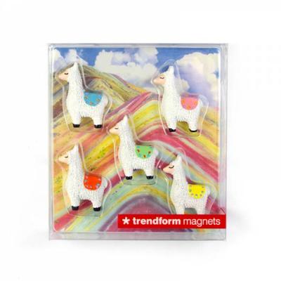 Trendform Magnetische Llama - set van 5 verschillende