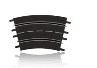 Carrera 20020578 Evolution, DIGITAL 132, DIGITAL 124 Bochten 4/15° - thumbnail