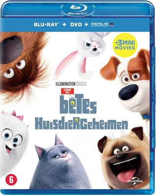 The Secret Life of Pets/Huisdiergeheimen (Bluray + DVD) The Secret Life of Pets/Huisdiergeheimen (Bluray + DVD)