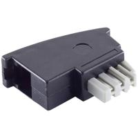 Shiverpeaks Telefoon (analoog) Adapter [1x Telefoonstekker Duitsland (TAE-N) - 1x RJ11-bus 6p4c] Zwart - thumbnail