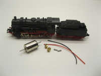 micromotor NF040G motor ombouwset voor fleischmann BR 56, K.P.E.V. G8.2 - thumbnail
