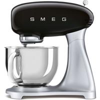 Smeg SMF02BLEU mixer - Staande mixer - Zwart/Zilver 800 W - thumbnail