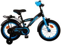 Volare thombike kinderfiets - jongens - 14 inch - zwart blauw - thumbnail