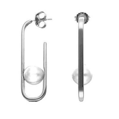 Dames oorbellen Majorica 17178.01.2.E00.906.1 Zilverkleurig