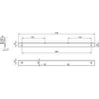 Dorma hoekconsole G-N XEA v. deurdranger TS98 XEA zilv. P600 - thumbnail