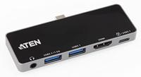 ATEN UH3238 USB-C dockingstation Geschikt voor merk (dockingstation): Universeel - thumbnail