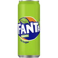 Fanta Exotic No Sugar frisdrank, sleek blik van 33 cl, pak van 24 stuks - thumbnail