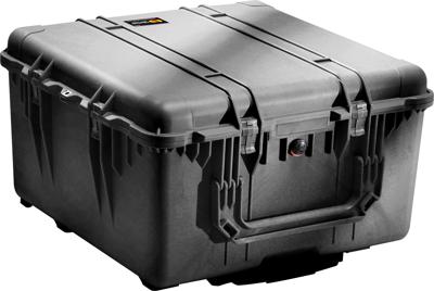 Peli 1640 Professionele Koffer Met Wielen Voor Drones, Elektronica, Foto-, En Videoapparatuur, Ip67 Water- En Stofdicht, Capaciteit: 130L, Gemaakt In De Vs, Met Klittenband Vakverdeling, Kleur: Zwart