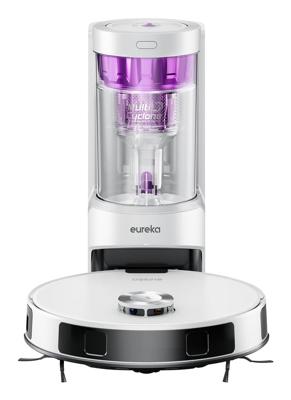 Robotstofzuiger - EUREKA - E20 Plus - 8000 Pa - 65 dB(A) in stille modus - Wit