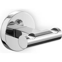 ZACK Scala Handdoekhaak met 2 Haken glans RVS - thumbnail