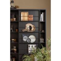 WOOOD Opbergkast 'Swing' Met schuifdeur, kleur Mat Zwart - thumbnail