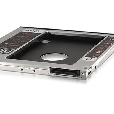 Aisens A129 – 0151 – 7 mm harde schijf adapter voor optische drive notebook 9,5 mm, zilver
