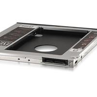 Aisens A129 – 0151 – 7 mm harde schijf adapter voor optische drive notebook 9,5 mm, zilver - thumbnail