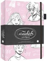 Schetsboek creachick pink - thumbnail