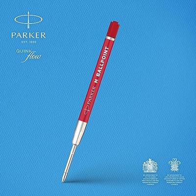 Parker Eco vulling voor balpen, medium, rood, blister van 2 stuks