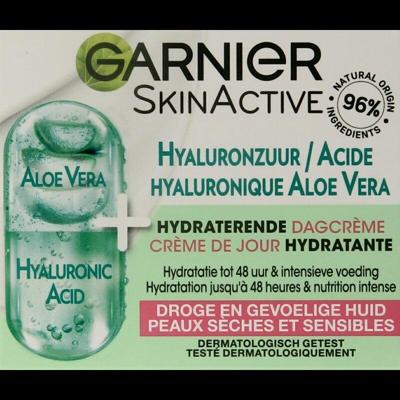 Garnier SkinActive dagcreme hyaluronzuur aloe vera 50 Milliliter