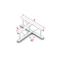 Showtec PS30 Ladder truss 3-weg verticaal T-stuk - thumbnail