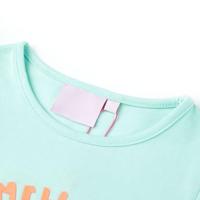 Kindershirt 140 lichtzeeblauw - thumbnail