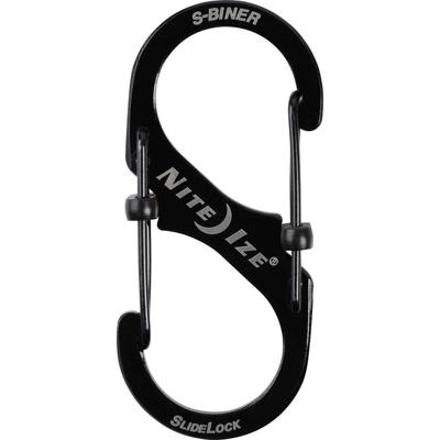 Nite ize S-Biner #3 Slidelock Stainless Black Multitool