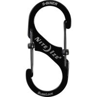 Nite ize S-Biner #3 Slidelock Stainless Black Multitool - thumbnail