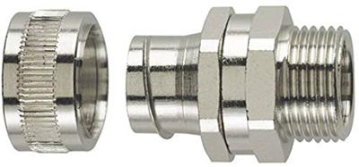 HellermannTyton 166-30414 SC20-SM-PG16 Slangbevestiging Metaal PG16 16.90 mm Recht 1 stuk(s)