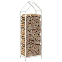 Brandhoutrek 40x25x120 cm koudgewalst staal wit - thumbnail