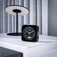 Mebus 25609 Wekker Zendergestuurd Zwart - thumbnail