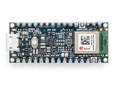 Arduino ABX00072 Board Nano 33 BLE Rev2 with headers Nano ARM® Cortex®-M4 Arduino ABX00072 Board Nano 33 BLE Rev2 with headers Nano ARM® Cortex®-M4