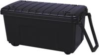 Really Useful Box opbergkoffer op wieltjes 64 l, zwart - thumbnail