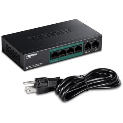 TrendNet TPE-S50 TPE-S50 Netwerk switch 10 / 100 MBit/s PoE-functie