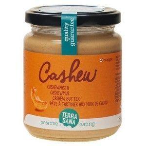 TerraSana Cashewnotenpasta zonder zout bio 250 Gram