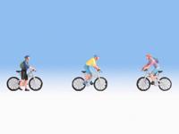 NOCH 15899 H0 Mountainbikers figuren Geverfd, Staand - thumbnail