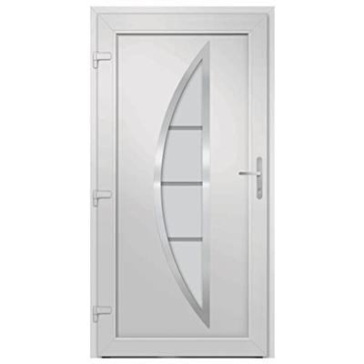 Voordeur 88x200 cm PVC wit