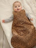 Omkeerbare slaapzak van biologisch katoenen gaas ENVIE DE FRAISE ecru - thumbnail