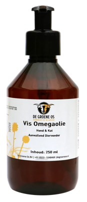De Groene Os Vis Omegaolie Hond & Kat De Groene Os Vis Omegaolie Hond & Kat